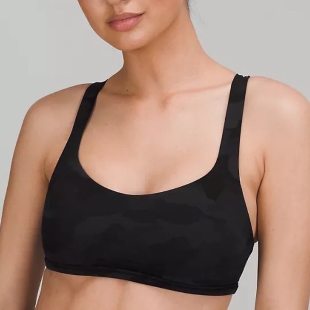 Lululemon Black Camo Bra